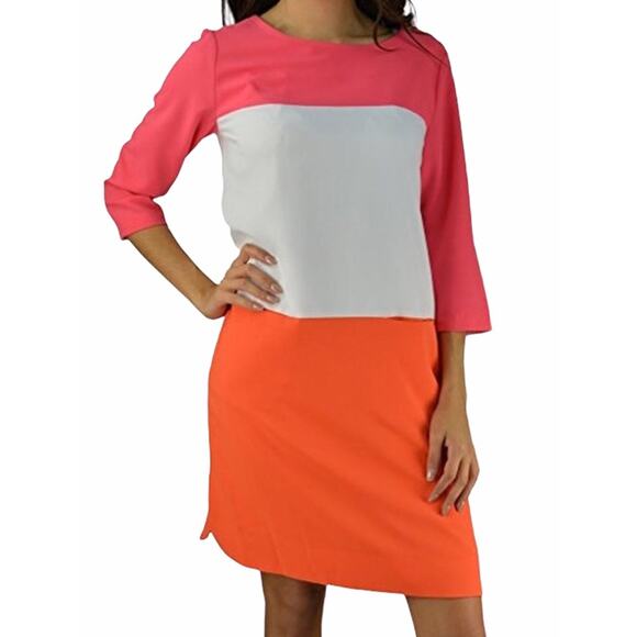Tommy Hilfiger Color Block Dress SP - Picture 2 of 8